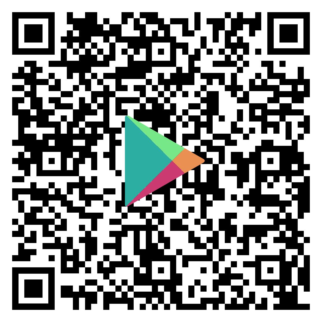 A QR code to direct users to download the ParentSquare application for Android devices.