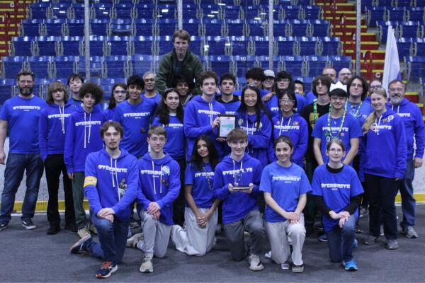 During the qualifying tournaments, ORHS Robotics won the FIRST Team Sustainability Award.