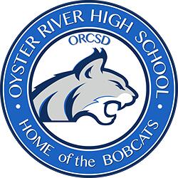 A logo of the Oyster River High School